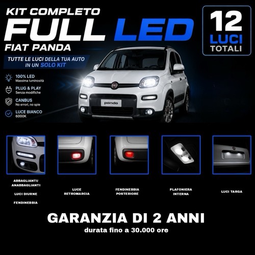 Kit conversione fari full - full, led