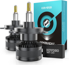 H4 LED Lampadine 360° 30000LM