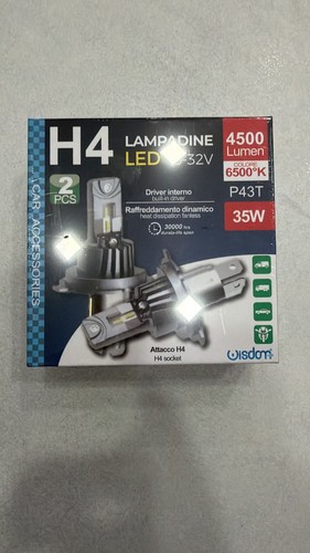 Coppia lampadine led - led, h4