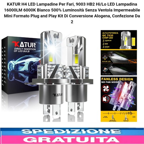 Lampadine led 9003 hb2 - h4,